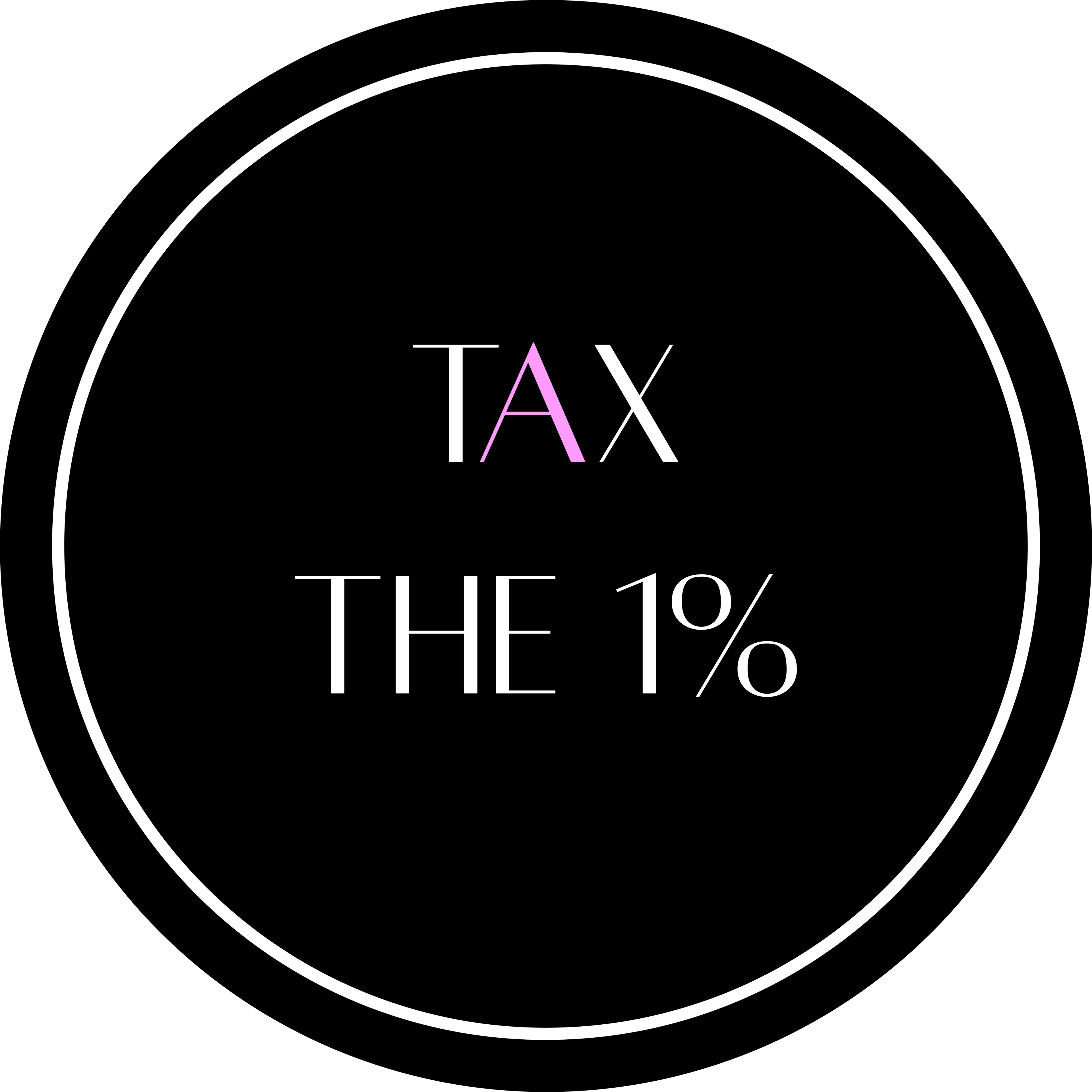 TAX THE 1%