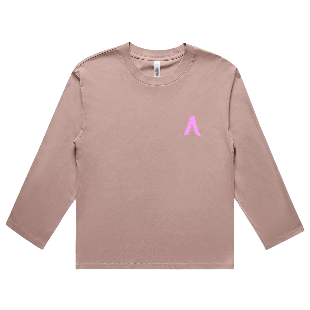 Hazy Pink front flat lay