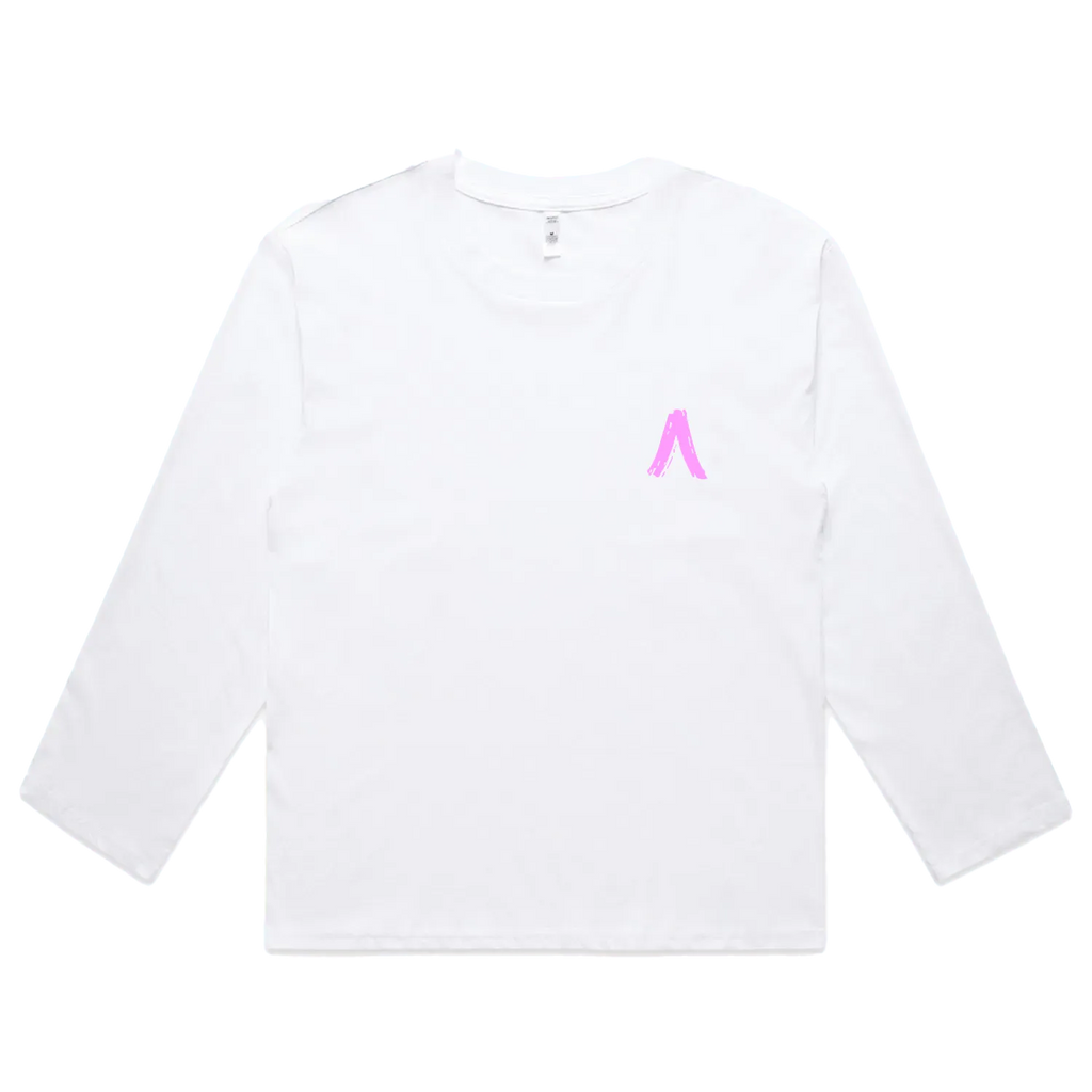 White front flat lay