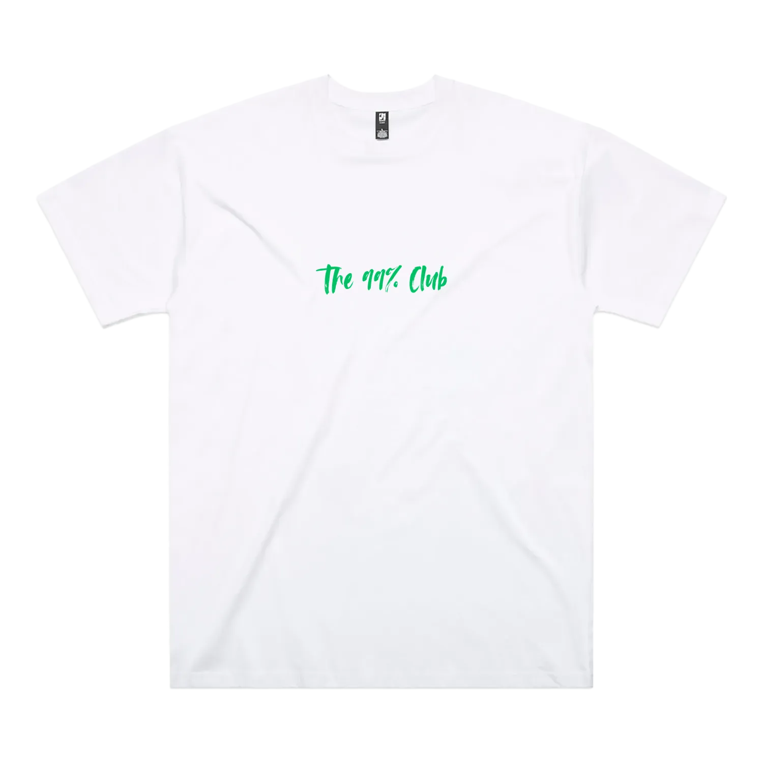 White front flat lay