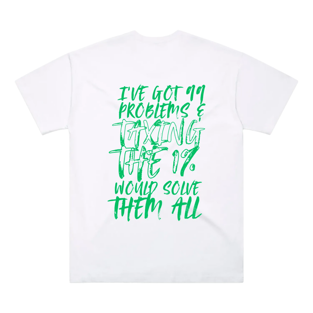 TAX THE 1% | RELAX T | UNI | GREEN